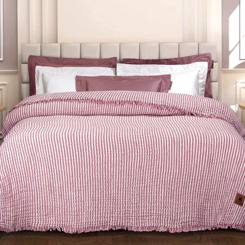 Greenwich Polo Κουβερτόριο Μουσελίνα Υπέρδιπλο Greenwich Polo 3466 Nude 220x240
