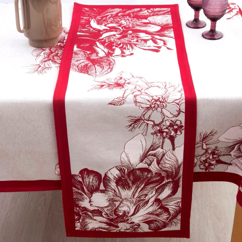 Dimeco Τραβέρσα 45x140 Dimeco 8550 Red