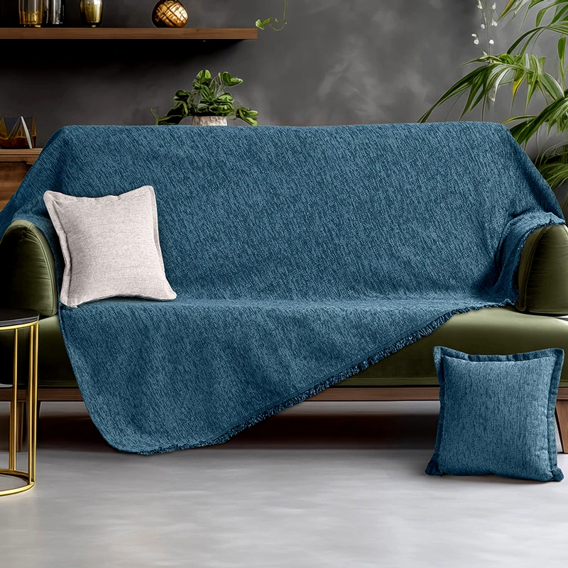 Beauty Home Ριχτάρια Καναπέ Σετ Beauty Home 8623 Petrol 3τεμ.