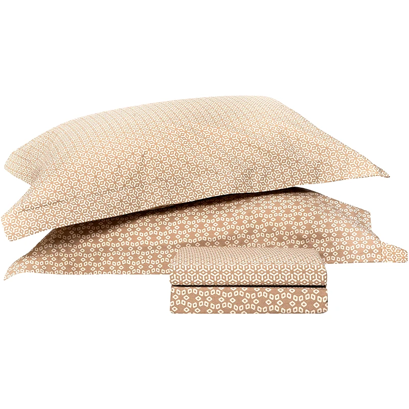 Beauty Home Παπλωματοθήκη Μονή Σετ Beauty Home 11177 Urban Beige 160x240