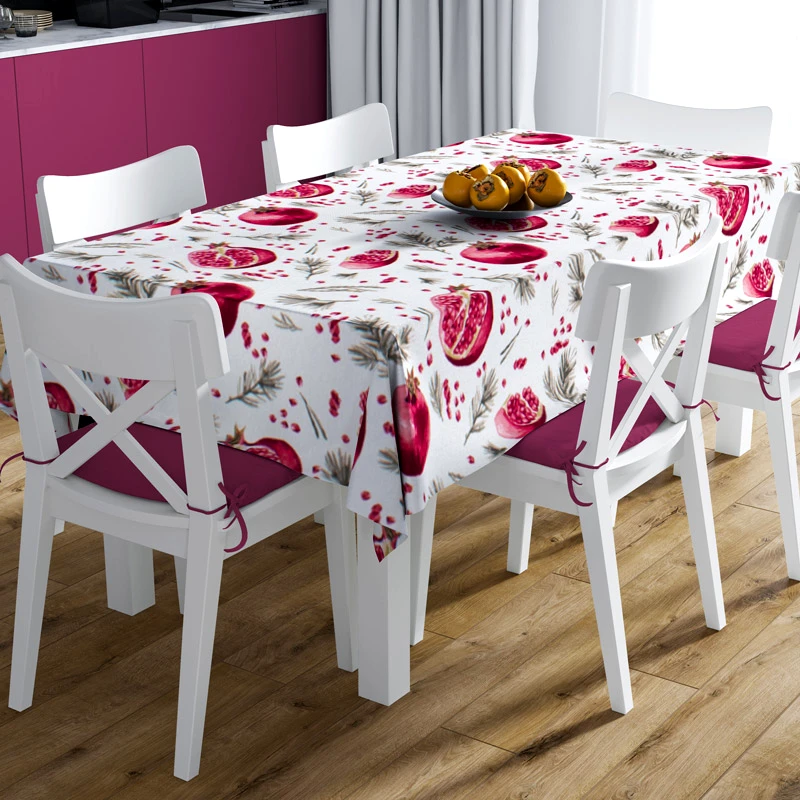 Dimcol Αλέκιαστο Καρέ Dimcol 458 Pomegranate 90x90