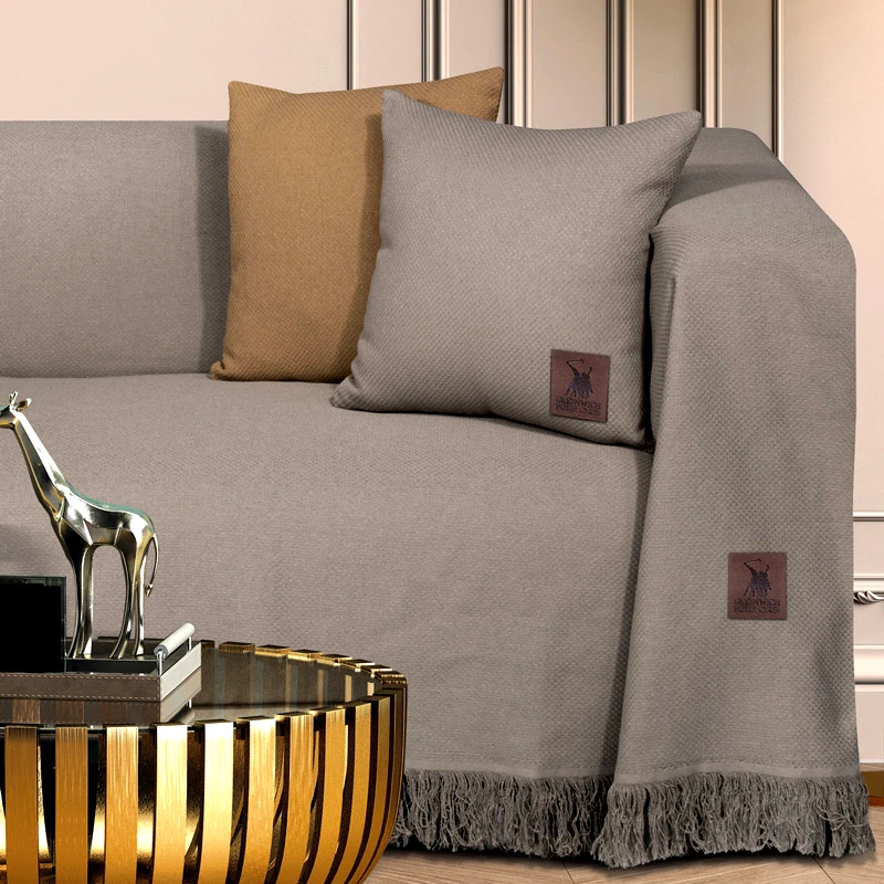Greenwich Polo Ριχτάρι Διθέσιου Καναπέ Greenwich Polo Essential 3912 Beige 180x250