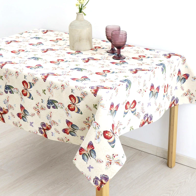 Dimeco Τραπεζομάντηλο Dimeco 8010 Ecru 135x135