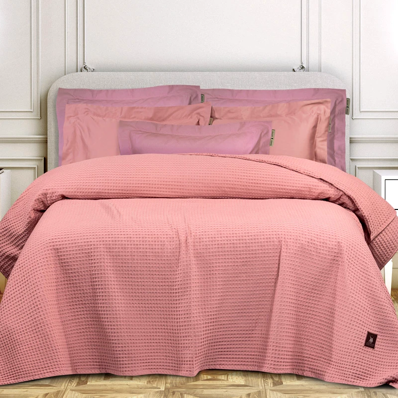 Greenwich Polo Κουβέρτα Πικέ Υπέρδιπλη Greenwich Polo 3455 Pink 220x240