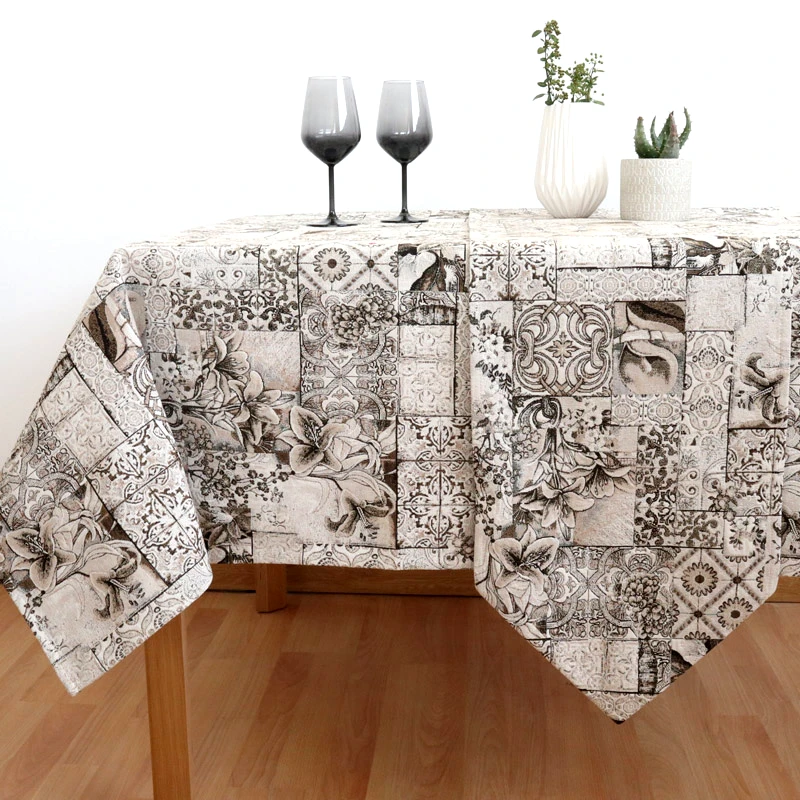 Dimeco Τραπεζομάντηλο 135x135 Dimeco 8080 Grey