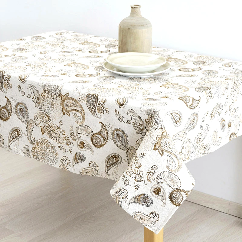 Dimeco Τραπεζομάντηλο 135x180 Dimeco 8070 Beige