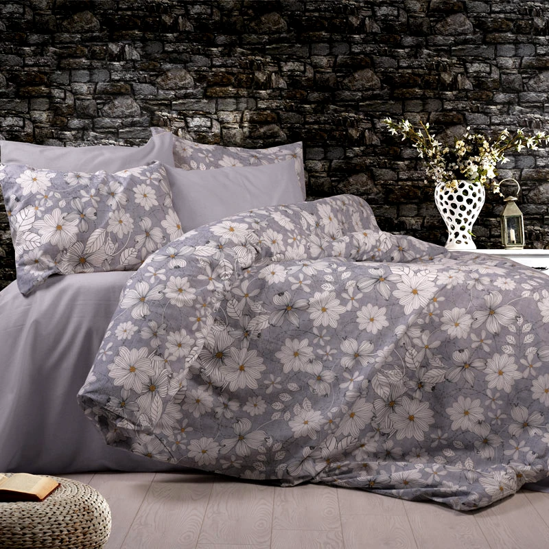 Dimcol Σεντόνια Υπέρδιπλα Σετ Dimcol Hera 426 Grey 220x240
