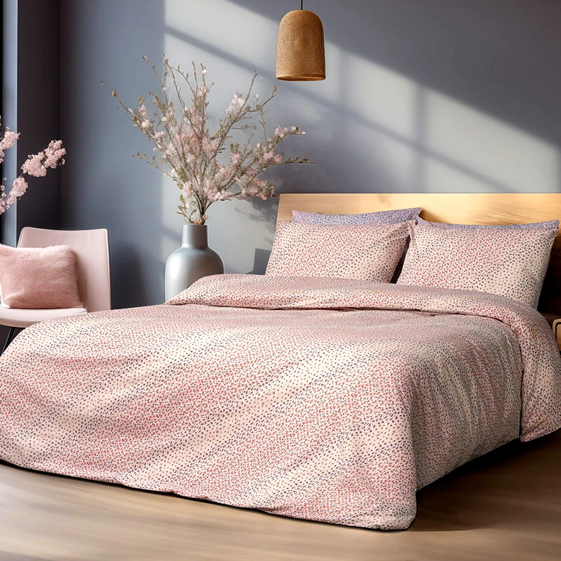 Beauty Home Παπλωματοθήκη Μονή Σετ Beauty Home Moritz 12093 Salmon 165x245