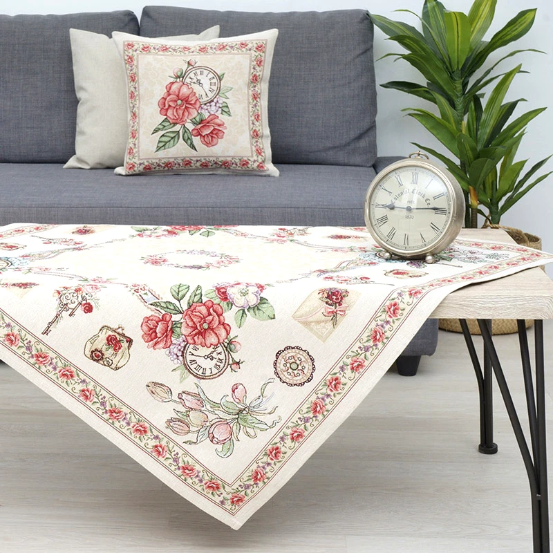 Dimeco Καρέ 100x100 Dimeco 8560 Pink