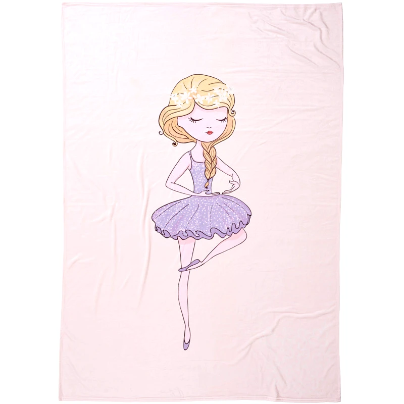 Das Home Κουβέρτα Fleece Κούνιας Das Home Ballerina 4913 Pink 110x150