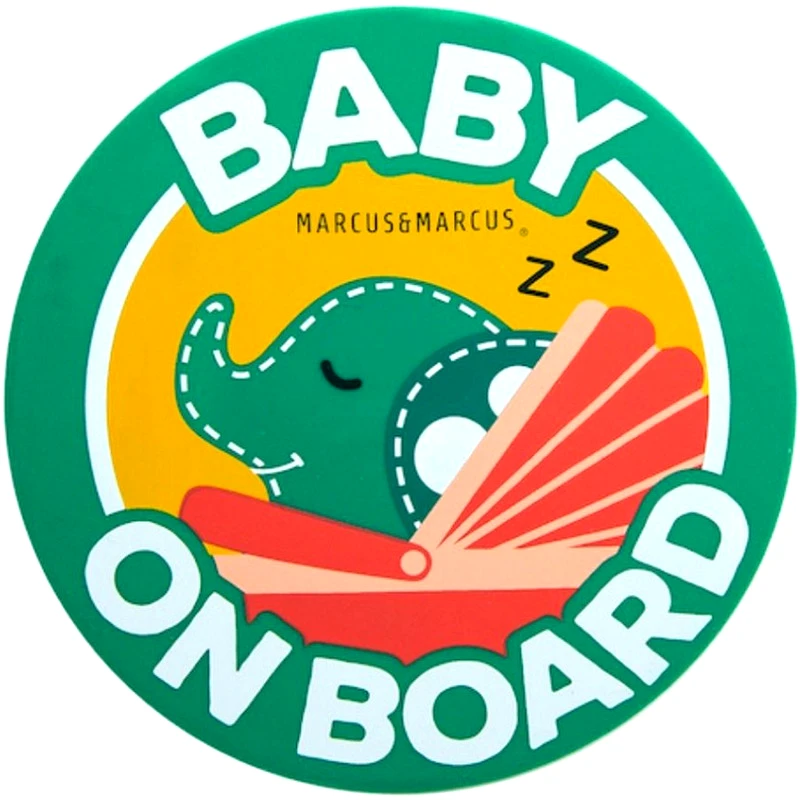 Marcus &amp; Marcus Σήμα Αυτοκινήτου Baby On Board Marcus & Marcus GF10EP Elephant