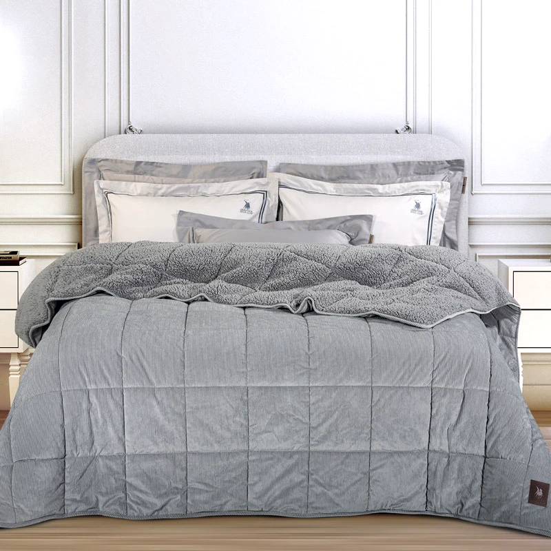 Greenwich Polo Κουβερτοπάπλωμα Υπέρδιπλο Greenwich Polo Essential 3480 Grey 220x240