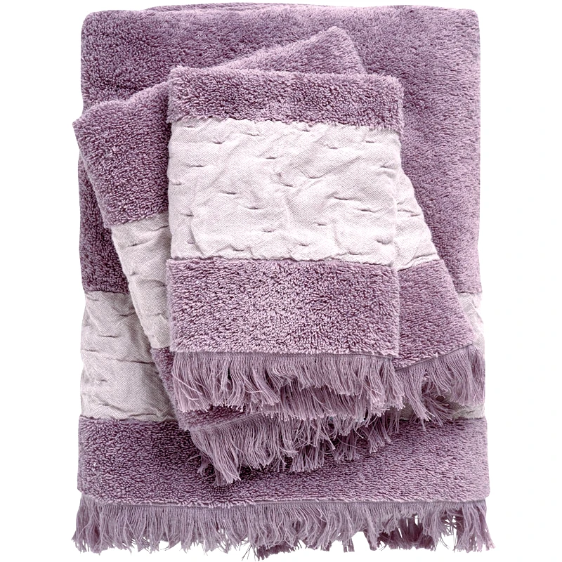 Das Home Πετσέτες Μπάνιου Σετ Das Home Daily 0744 Lilac 3τεμ.