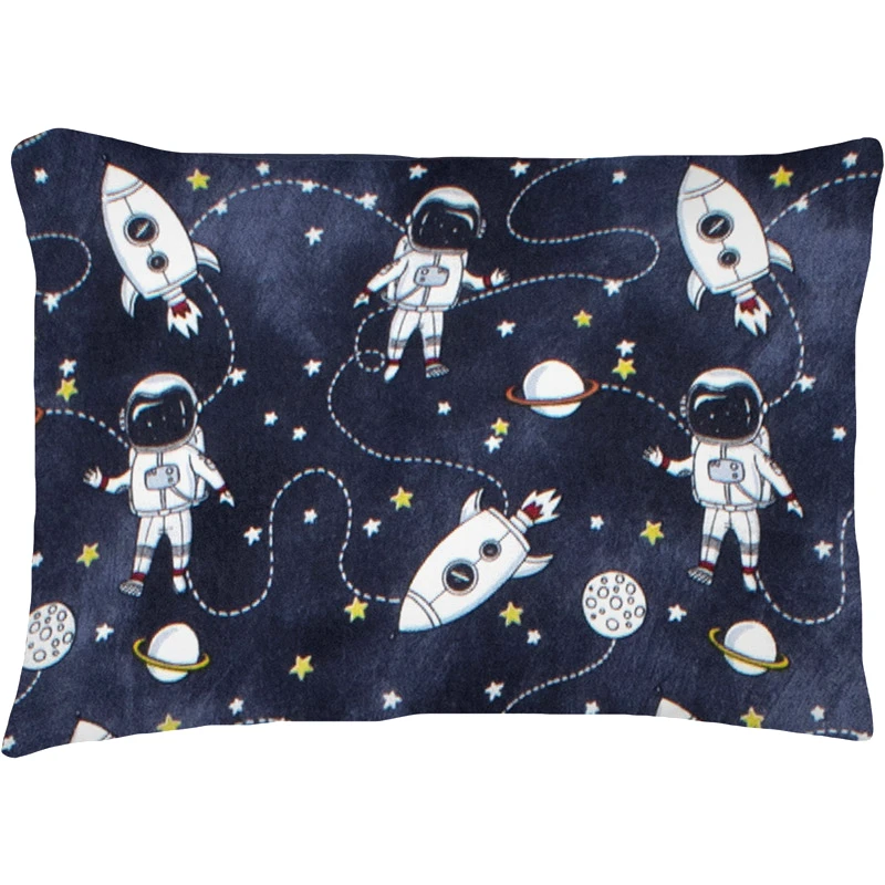 Dimcol Φανελένια Μαξιλαροθήκη Dimcol Galaxy Travel 90 Blue 50x70