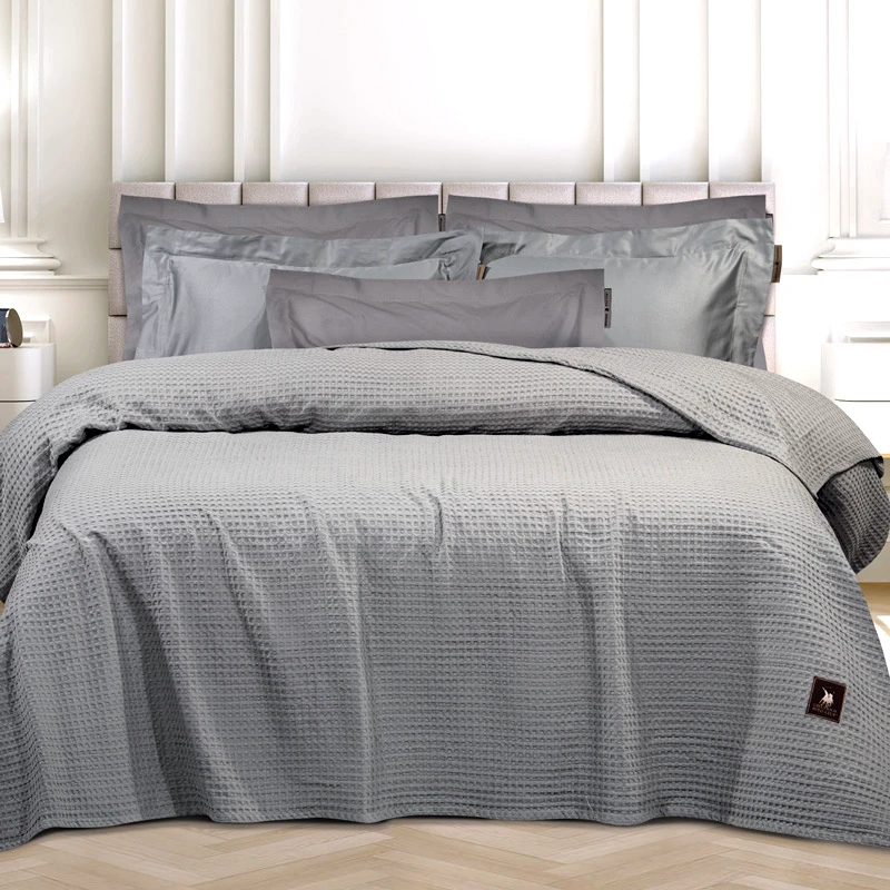Greenwich Polo Κουβέρτα Πικέ Υπέρδιπλη Greenwich Polo 3456 Grey 220x240