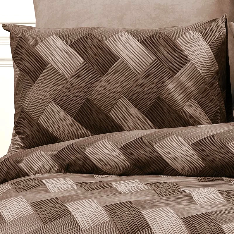 Dimcol Μαξιλαροθήκη Dimcol Alcmene 451 Beige 50x70