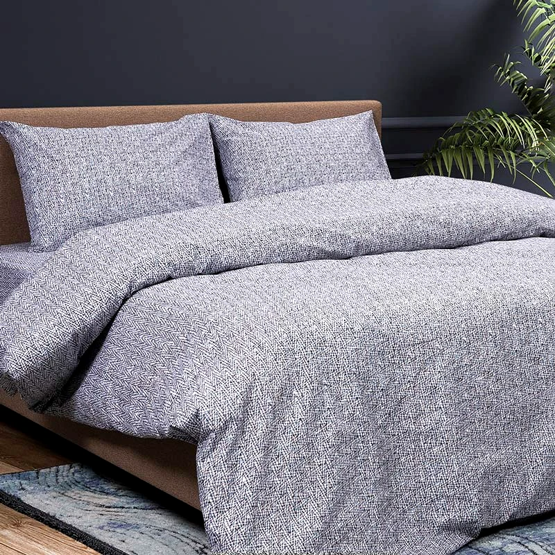 Beauty Home Πάπλωμα Υπέρδιπλο Σετ Beauty Home Manhattan 12076 Grey 220x240