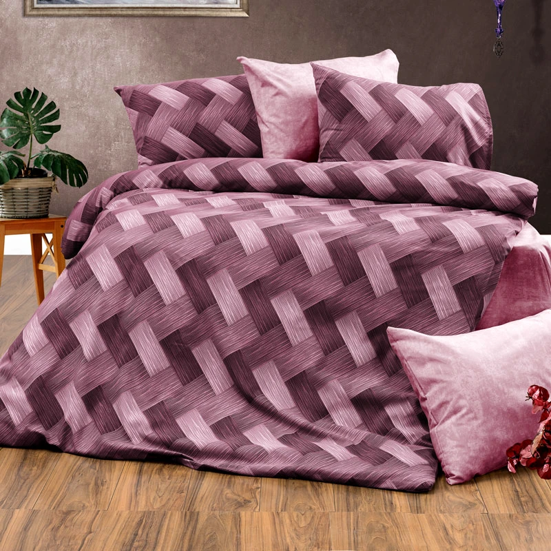 Dimcol Σεντόνια Υπέρδιπλα Σετ Dimcol Alcmene 453 Mauve 220x240