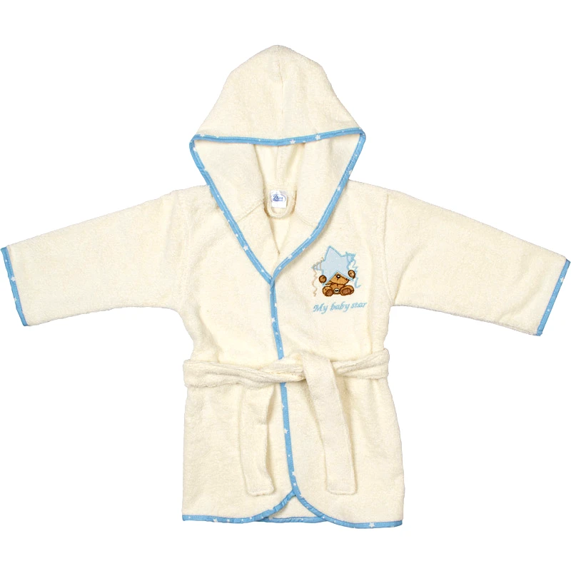 Dimcol Παιδικό Μπουρνούζι Dimcol Star 128 Blue 12m+