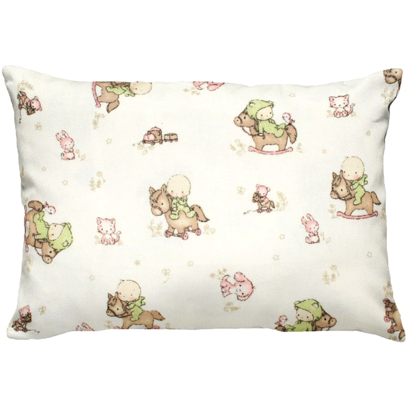 Dimcol Φανελένια Μαξιλαροθήκη Dimcol Baby 03 White