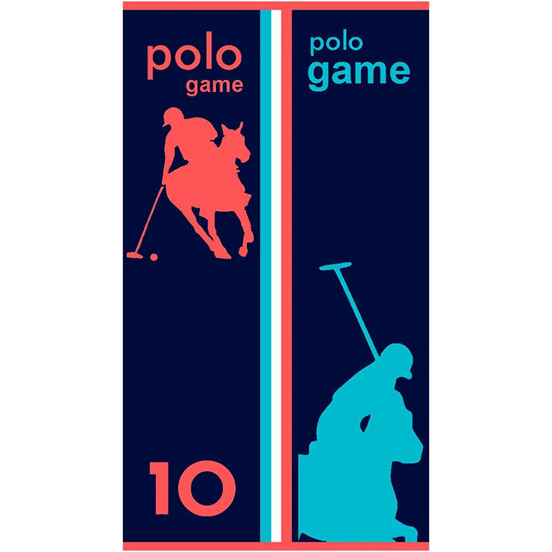 Dimcol Πετσέτα Θαλάσσης Dimcol 02 Polo Blue 90x170