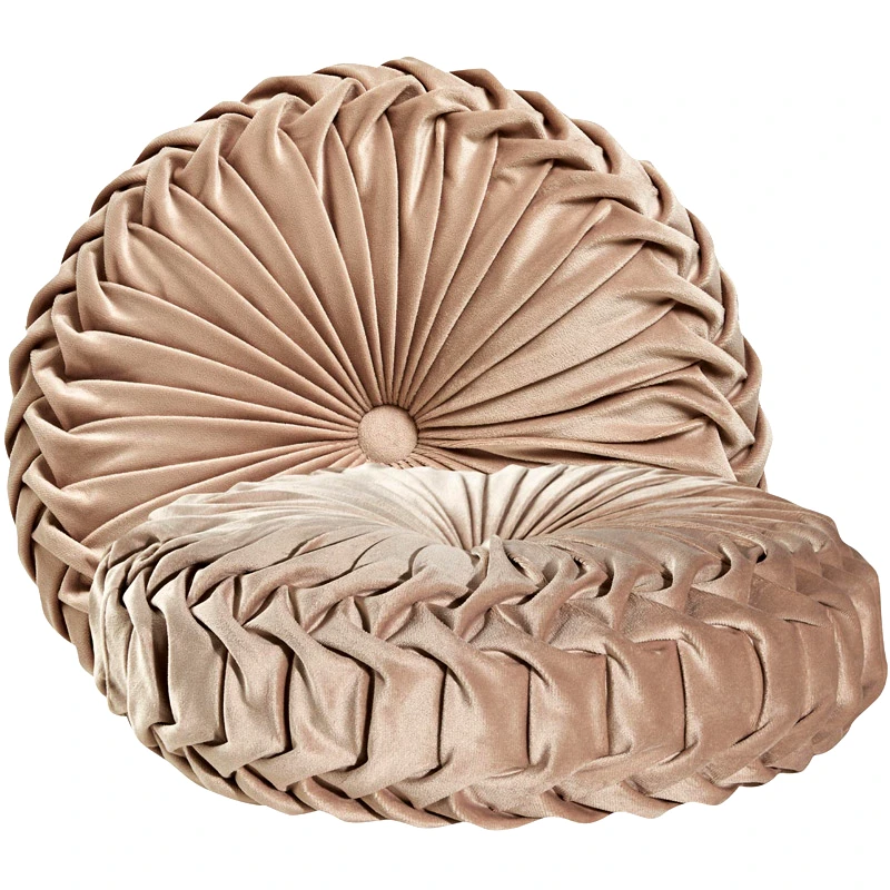 Das Home Διακοσμητικό Μαξιλάρι Φ40 Das Home 0244 Beige