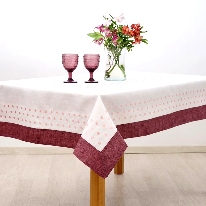 Dimeco Τραπεζομάντηλο 140x180 Dimeco 15230 Pink