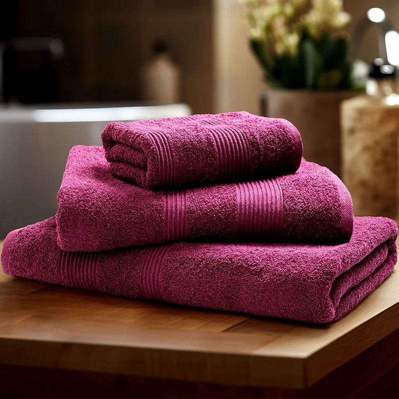 Beauty Home Πετσέτα Σώματος Beauty Home Euphoria 3400-180 Plum