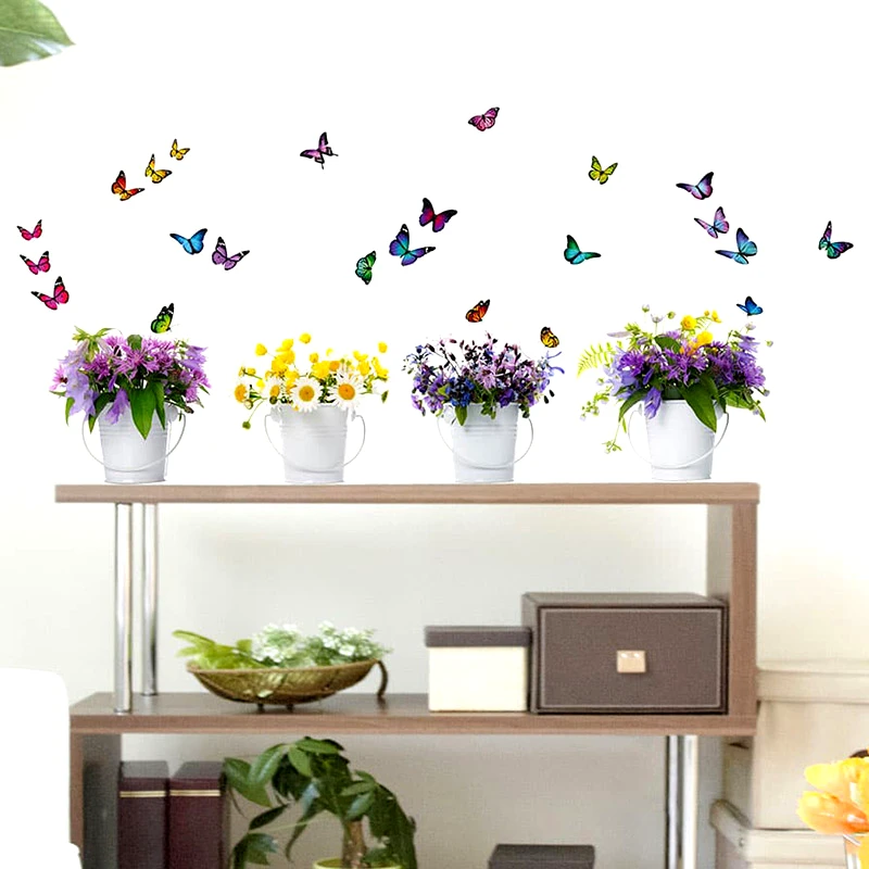 Ango Αυτοκόλλητα Τοίχου Ango 58398 Wild Flowers