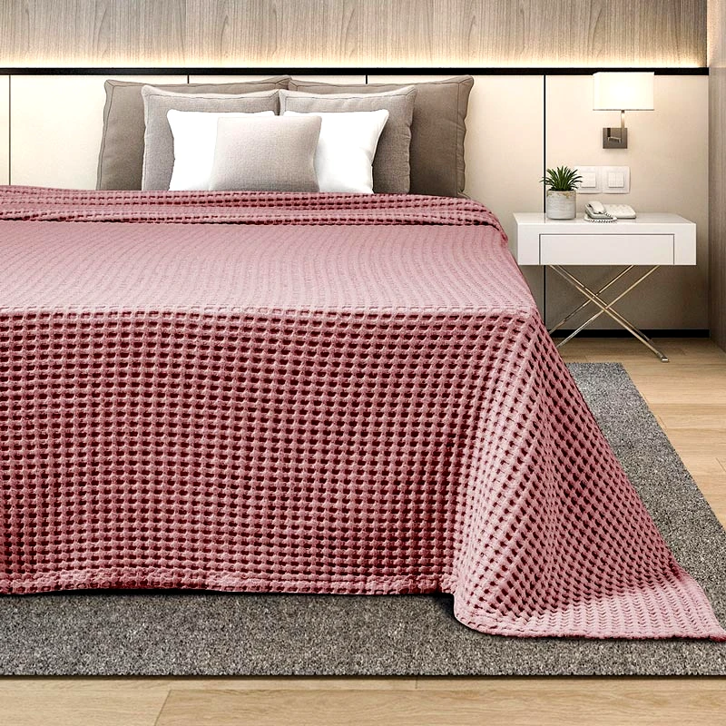 Adam Home Κουβέρτα Πικέ Υπέρδιπλη Adam Home Opal Rose