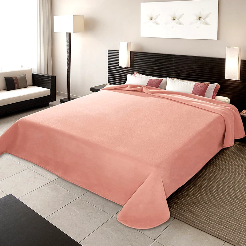 Belpla Κουβέρτα Βελουτέ Μονή Belpla 2 Plain Caramello