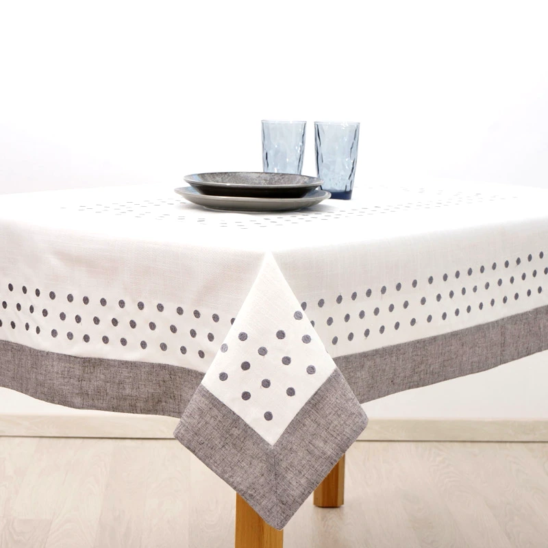 Dimeco Τραπεζομάντηλο 140x140 Dimeco 15230 Grey