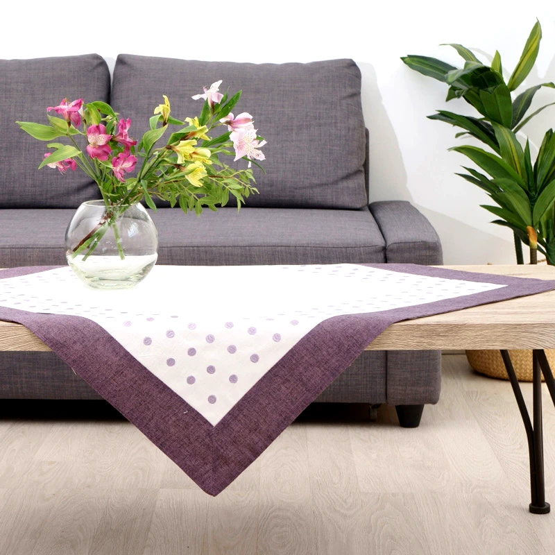 Dimeco Καρέ 90x90 Dimeco 15230 Purple