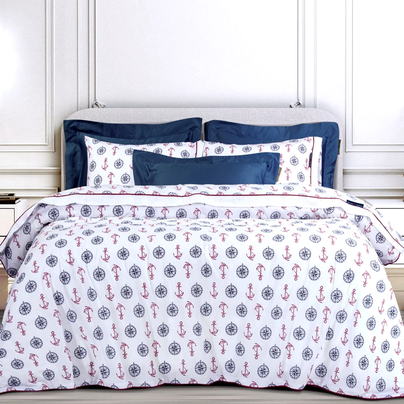 Greenwich Polo Σεντόνια Υπέρδιπλα Σετ Greenwich Polo Essential 2182 Blue