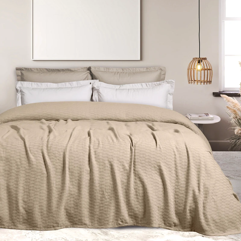 Das Home Κουβερτόριο Υπέρδιπλο Das Home 0493 Beige