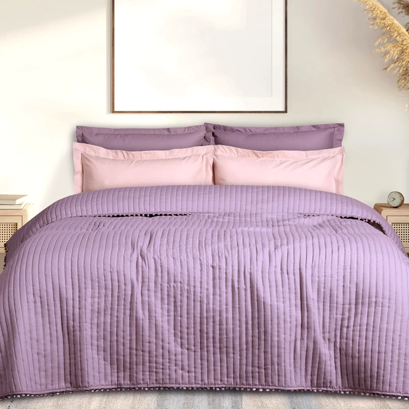 Das Home Κουβερλί Υπέρδιπλο Das Home Happy 9627 Lilac