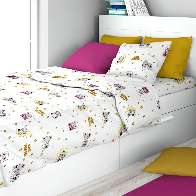 Dimcol Παπλωματοθήκη Μονή Dimcol Dreams 553 Pink