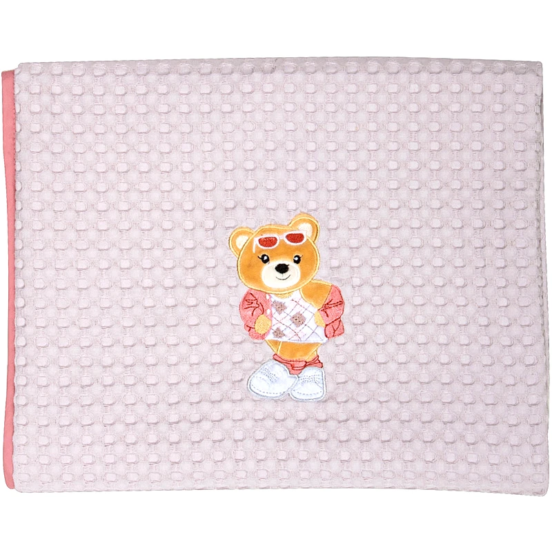 Greenwich Polo Κουβέρτα Πικέ Αγκαλιάς Greenwich Polo 8843 Pink