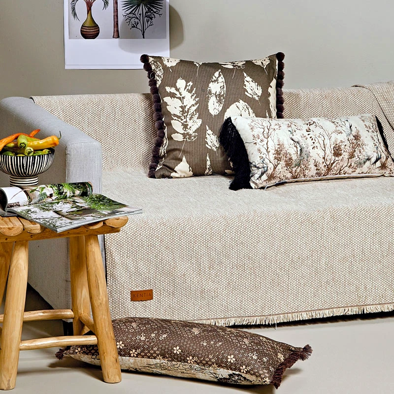 Kentia Home Ριχτάρι Διθέσιου Καναπέ Kentia Stylish Kanon 12 Beige