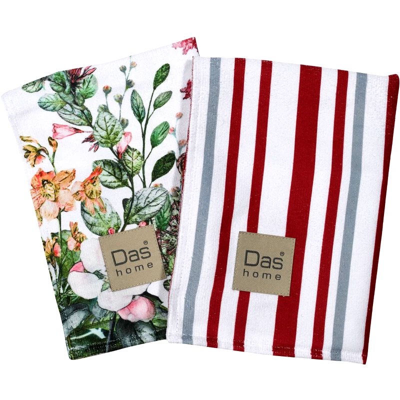 Das Home Ποτηρόπανα Σετ Das Home 0634 Kitchen 2τεμ.