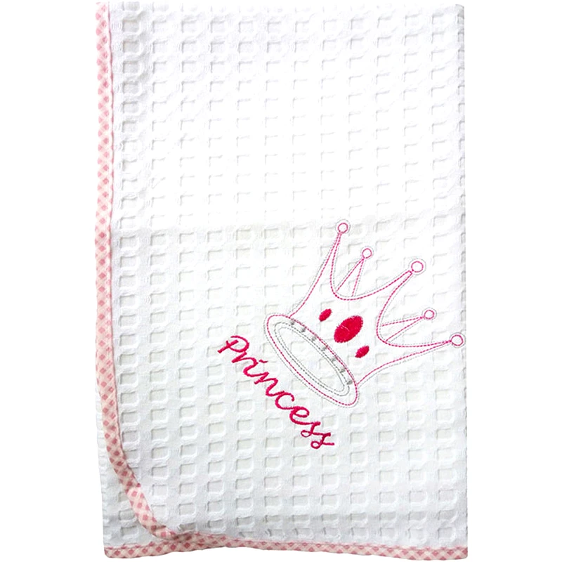 Dimcol Κουβέρτα Πικέ Κούνιας Dimcol Princess 33 Pink