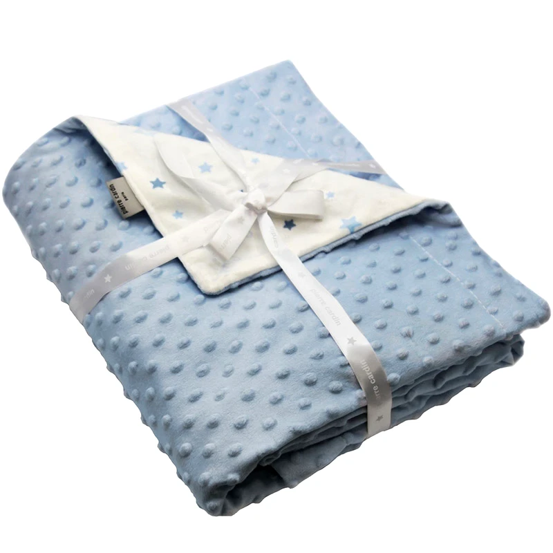 Pierre Cardin Κουβέρτα Fleece Κούνιας Pierre Cardin Toppy Blue