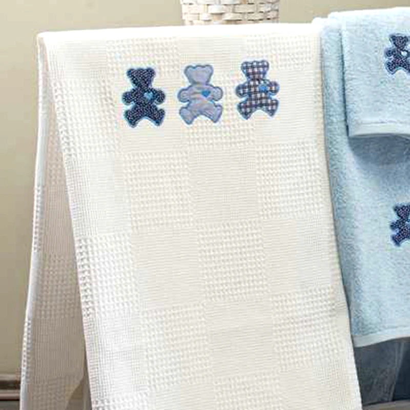 Beauty Home Fl Κουβέρτα Πικέ Κούνιας 120x160 Beauty Home Fl 2400 Bear 120x160
