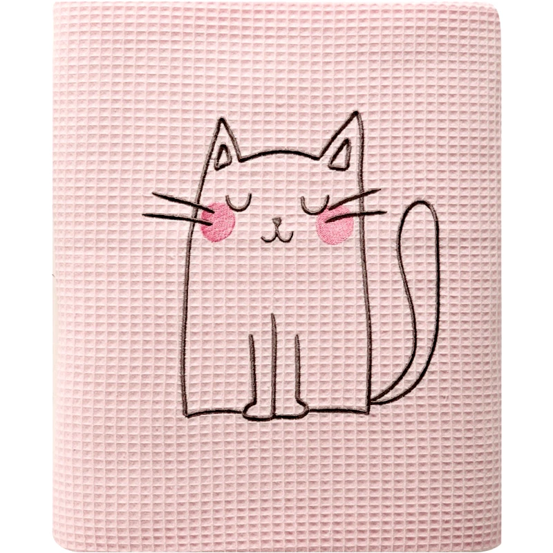 Kentia Home Κουβέρτα Πικέ Κούνιας Kentia Stylish Kitty Cat