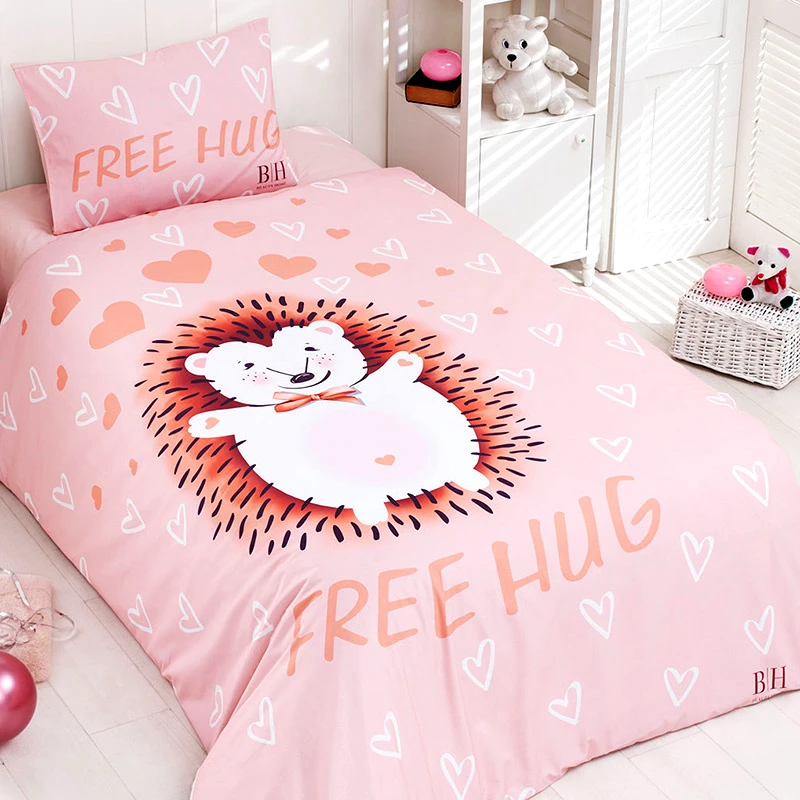 Beauty Home Σεντόνια Μονά Σετ Beauty Home 6165 Hug