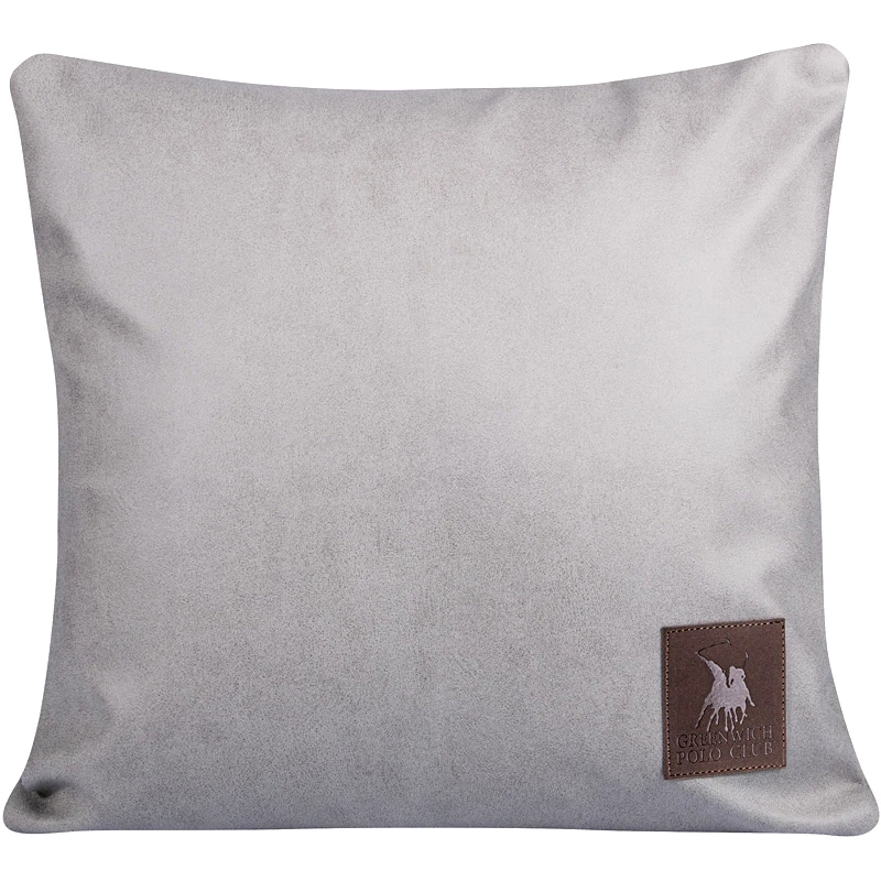 Greenwich Polo Διακοσμητικό Μαξιλάρι Greenwich Polo Premium 3926 Light Grey 42x42
