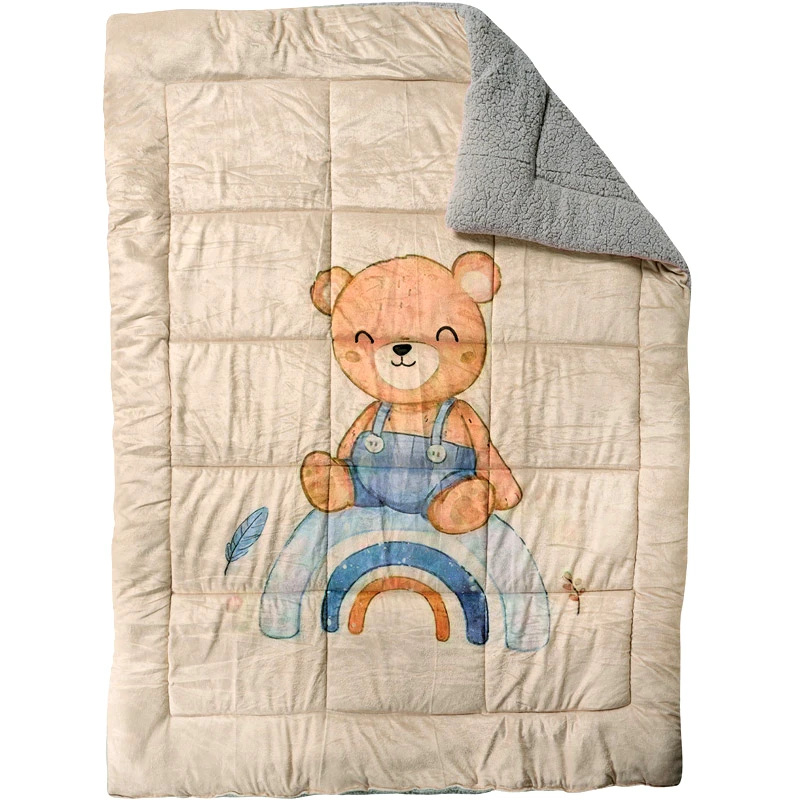 Das Home Κουβερτοπάπλωμα Μονό Das Home Bear 4925 Beige