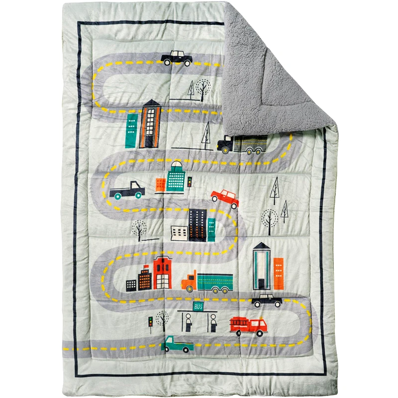 Das Home Κουβερτοπάπλωμα Μονό Das Home Roadmap 4924 Grey