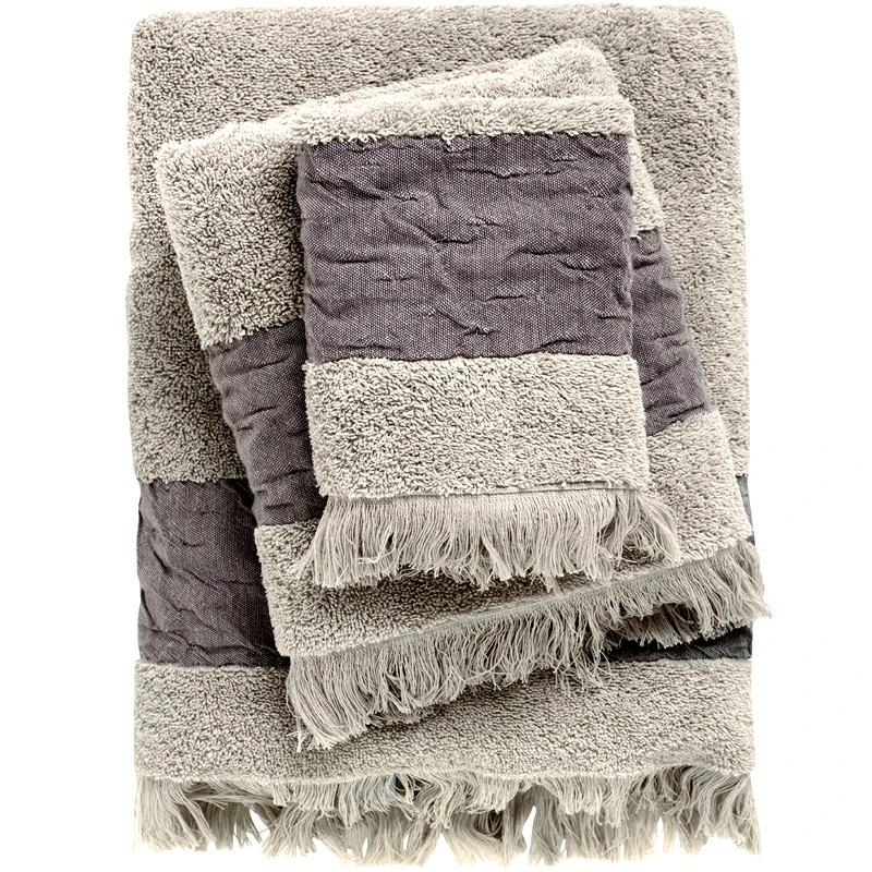 Das Home Πετσέτες Μπάνιου Σετ Das Home Daily 0745 Taupe 3τεμ.