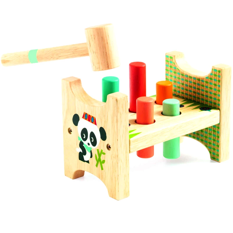 Djeco Ξύλινο Παιχνίδι Djeco 6441 Panda